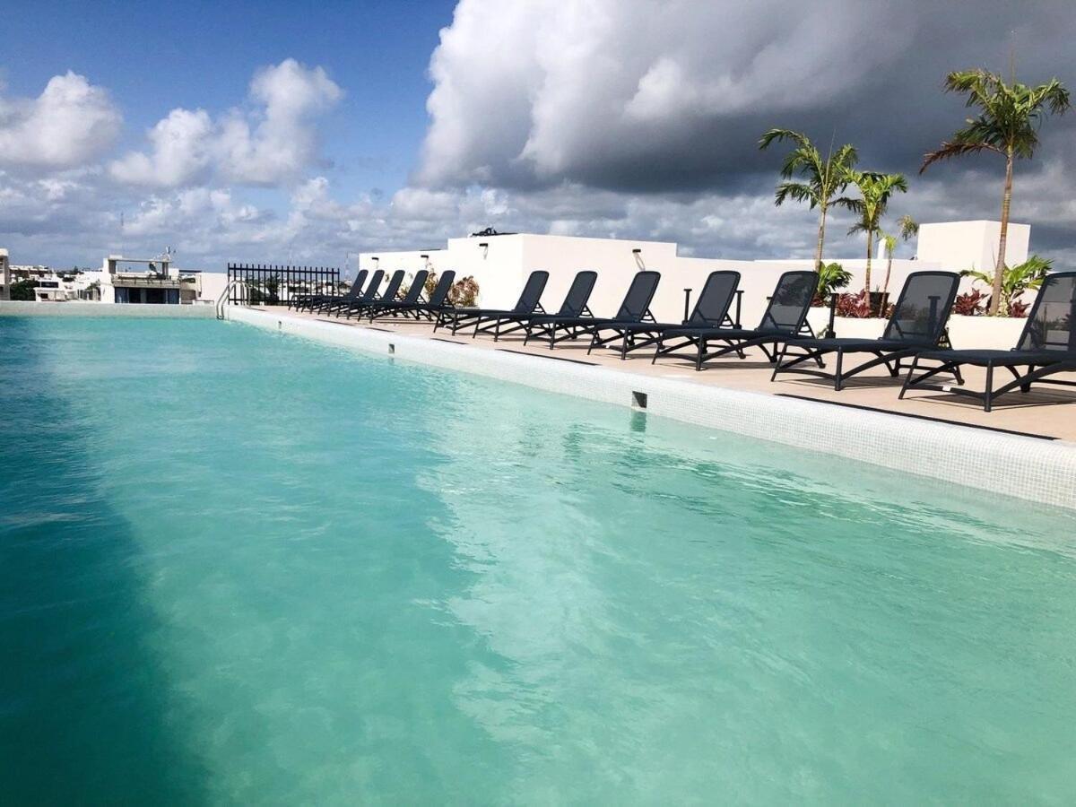 Deluxe Studio Aparment Mamitas Zone Playa del Carmen Esterno foto