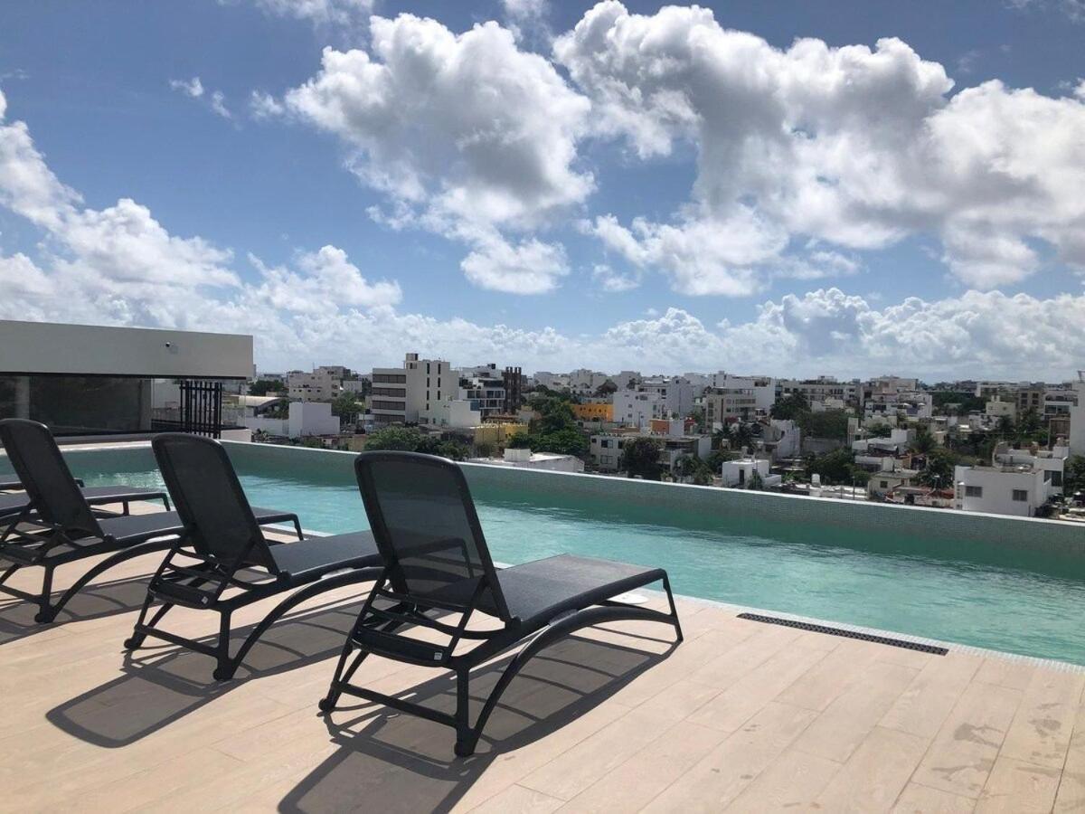 Deluxe Studio Aparment Mamitas Zone Playa del Carmen Esterno foto